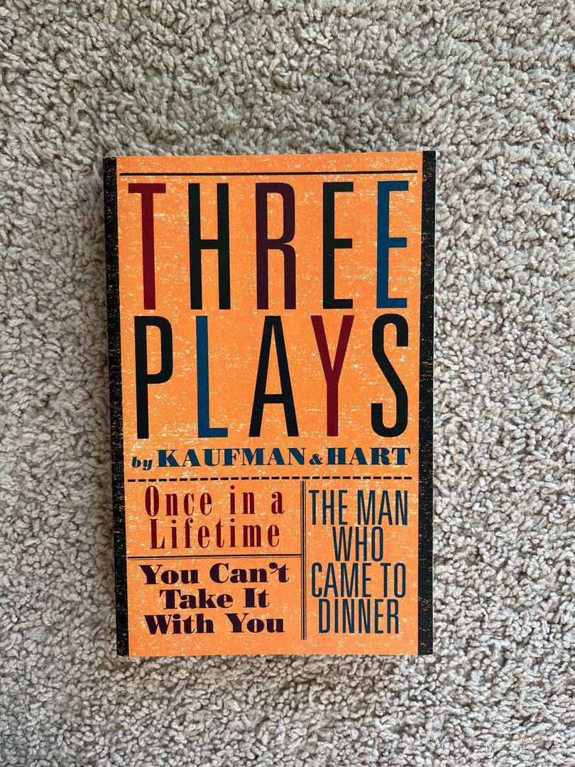 Three Plays by Kaufman and Hart