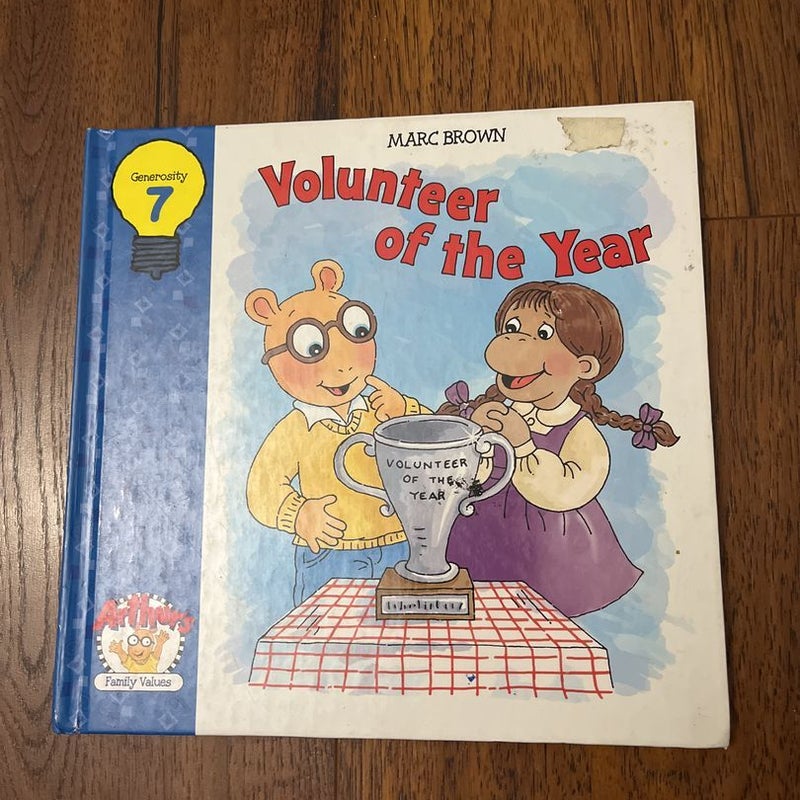 (Arthur’s family values) volunteer of the year - Book 7