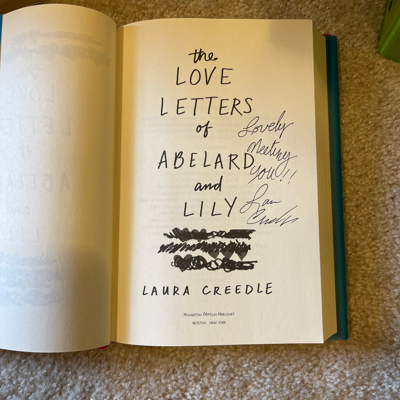 The Love Letters of Abelard and Lily *signed*