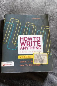 How to Write Anything 