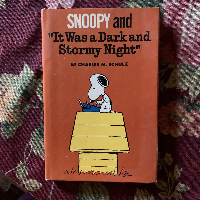 Snoopy and “It Was a Dark and Stormy Night”