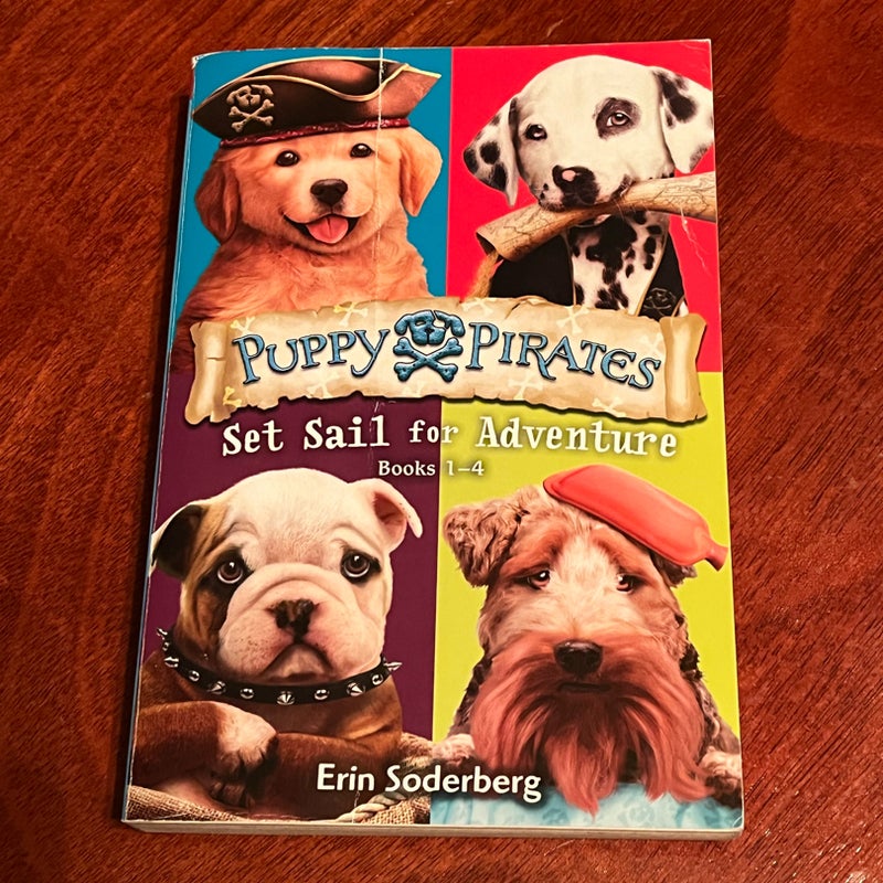 Puppy Pirates: Set Sail for Adventure (Books 1-4)