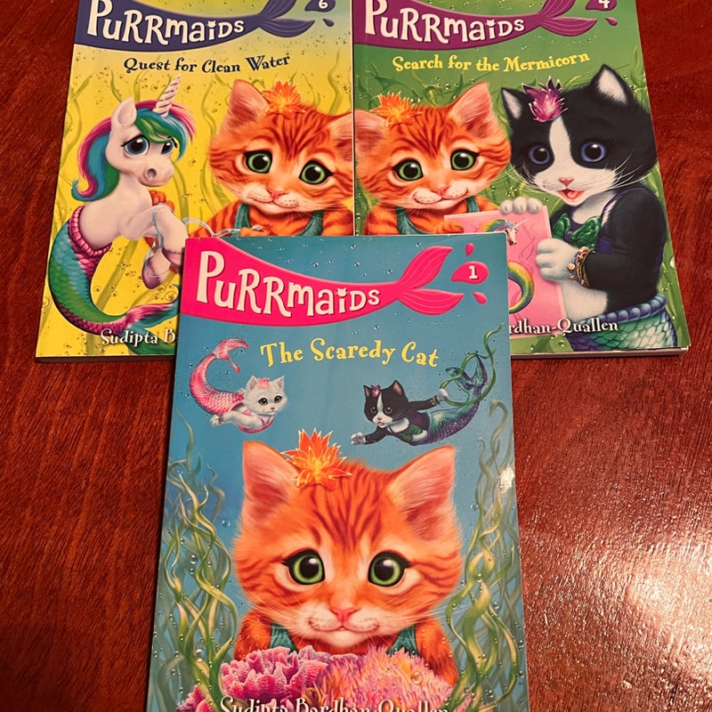 Purrmaids-Lot of 3