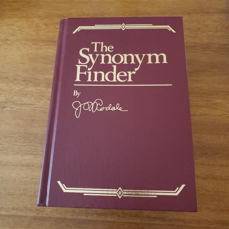 The Synonym Finder by J.I. Rodale, Hardcover | Pangobooks