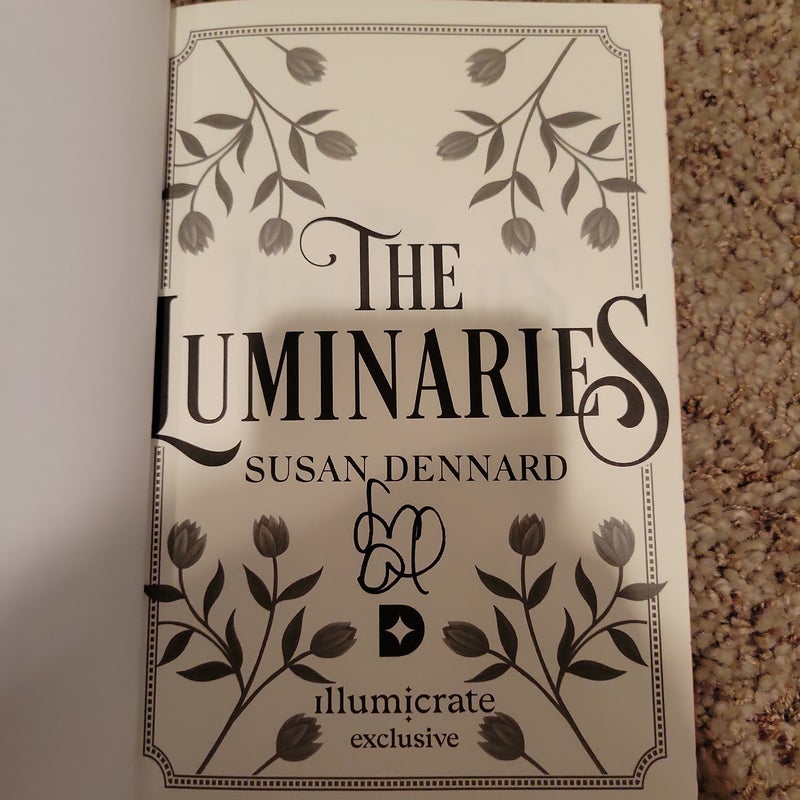 The Luminaries Illumicrate edition