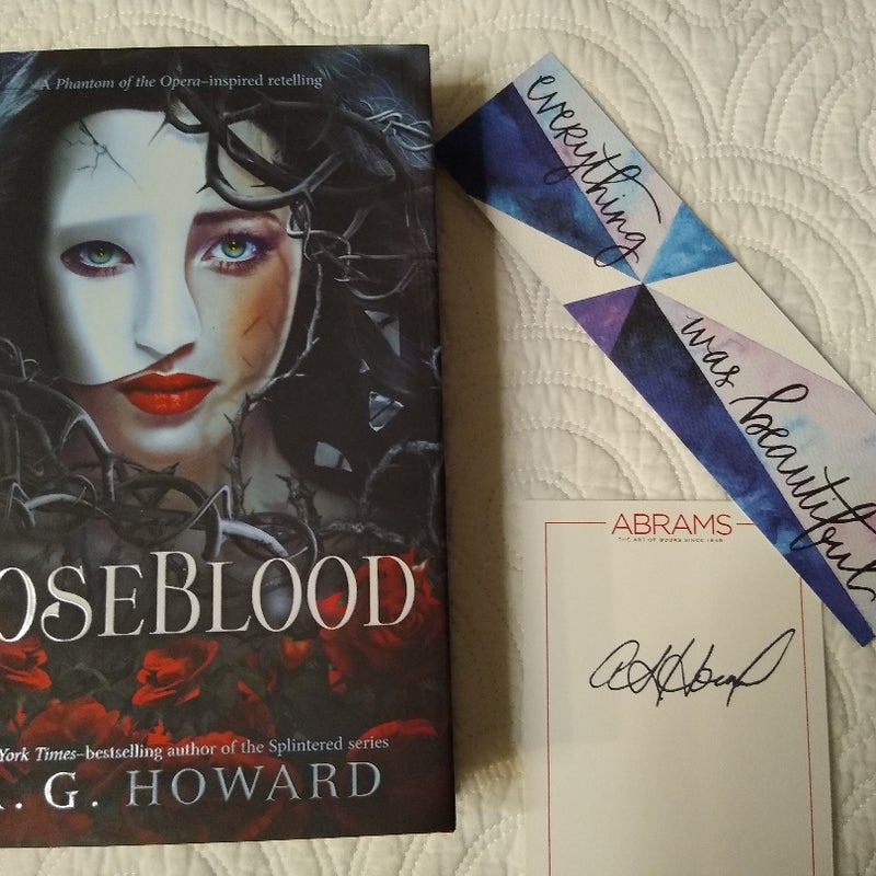 Rose Blood (signed Bookplate)