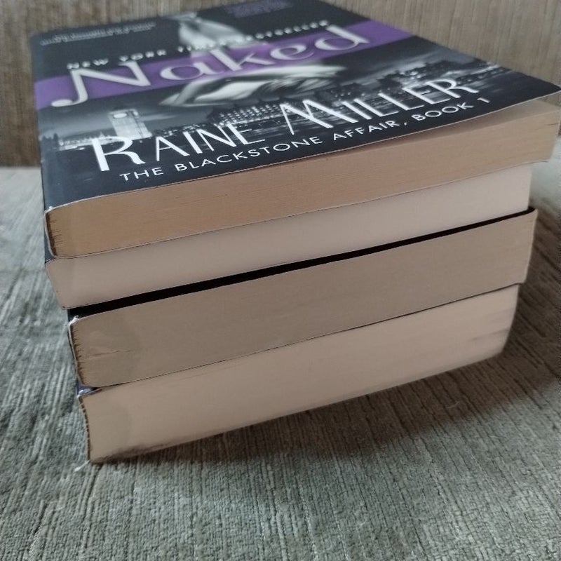 The Blackstone Affair (#1,2,3,4) signed 