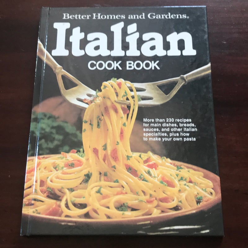 Better Homes and Gardens Italian Cook Book