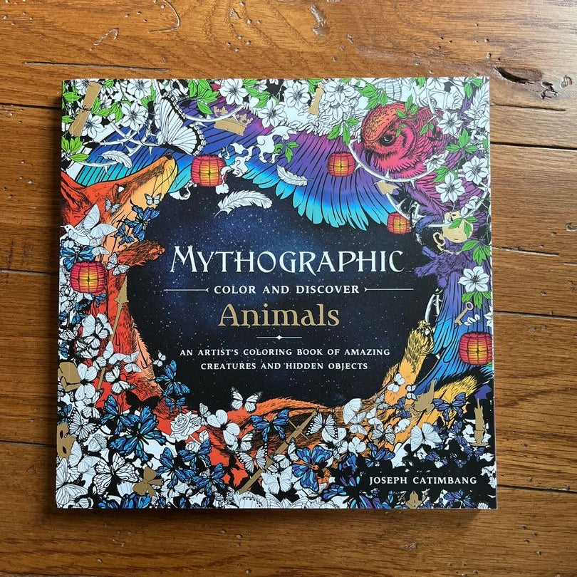 Mythographic Color and Discover: Animals by Joseph Catimbang
