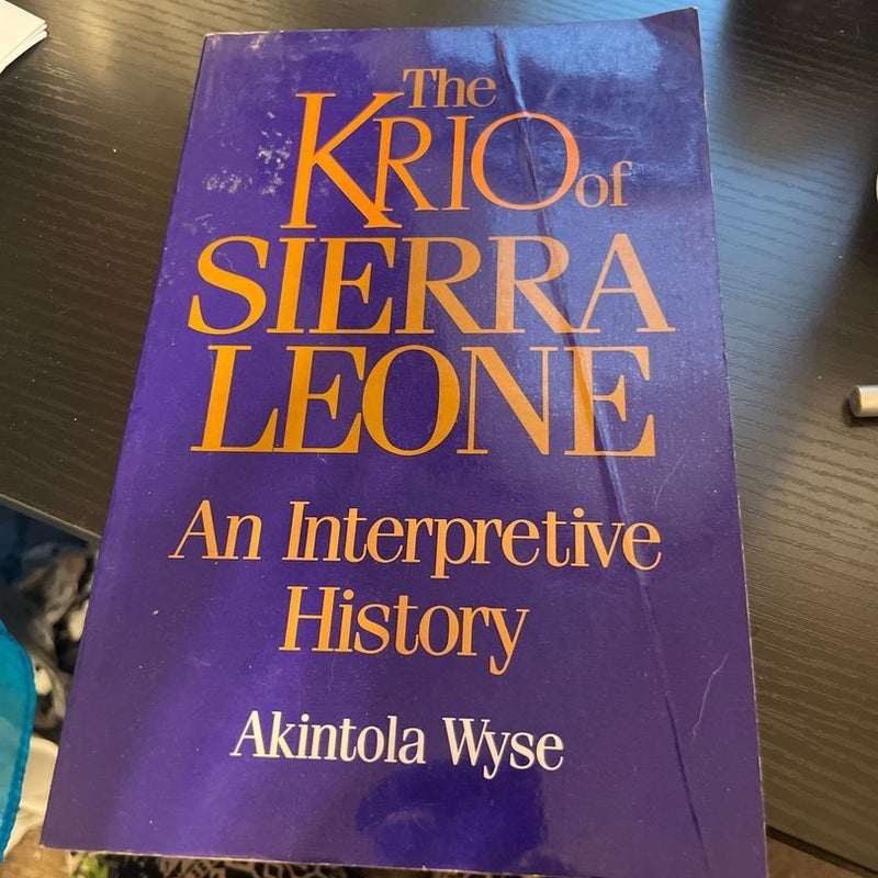 The Krio of Sierra Leone