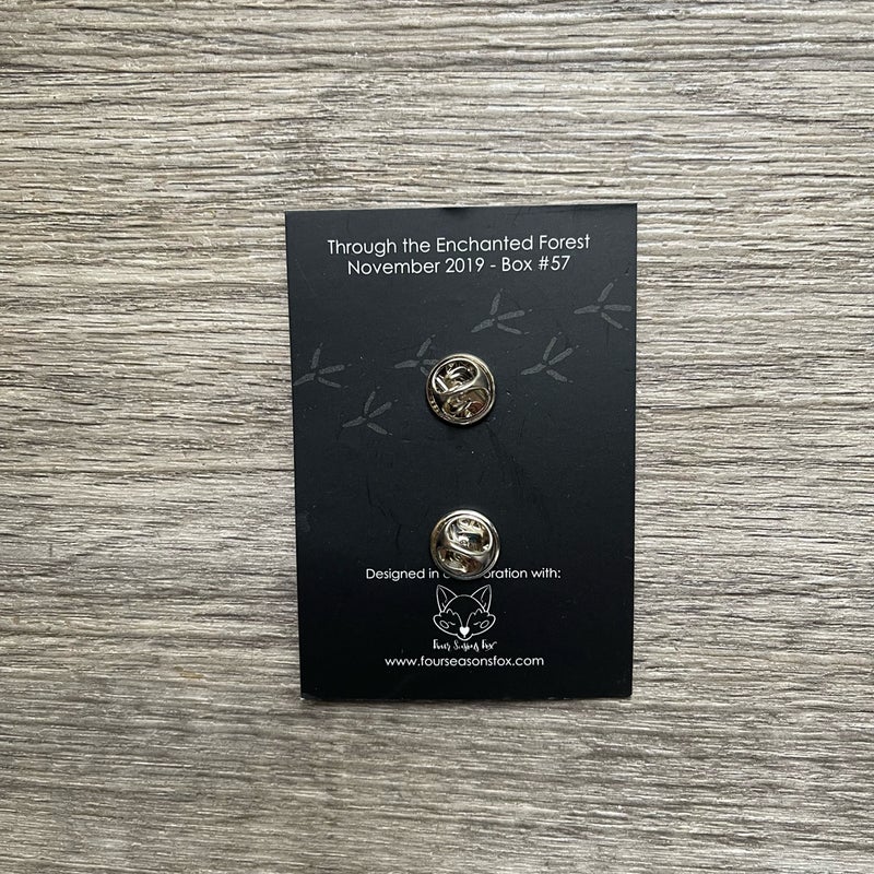 Through the Enchanted Forest Owlcrate Exclusive Monthly Enamel Pin 