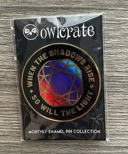 Legends and Lore Owlcrate Exclusive Limited Edition Monthly Enamel Pin