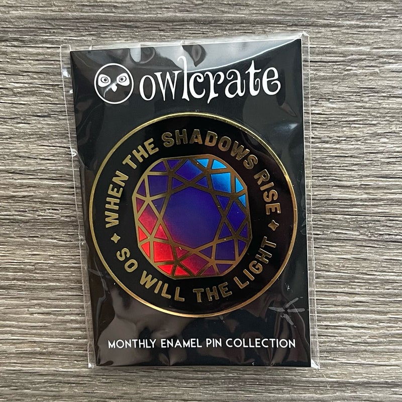 Legends and Lore Owlcrate Exclusive Limited Edition Monthly Enamel Pin
