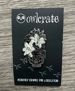 Fear the Night Owlcrate Exclusive Monthly Enamel Pin