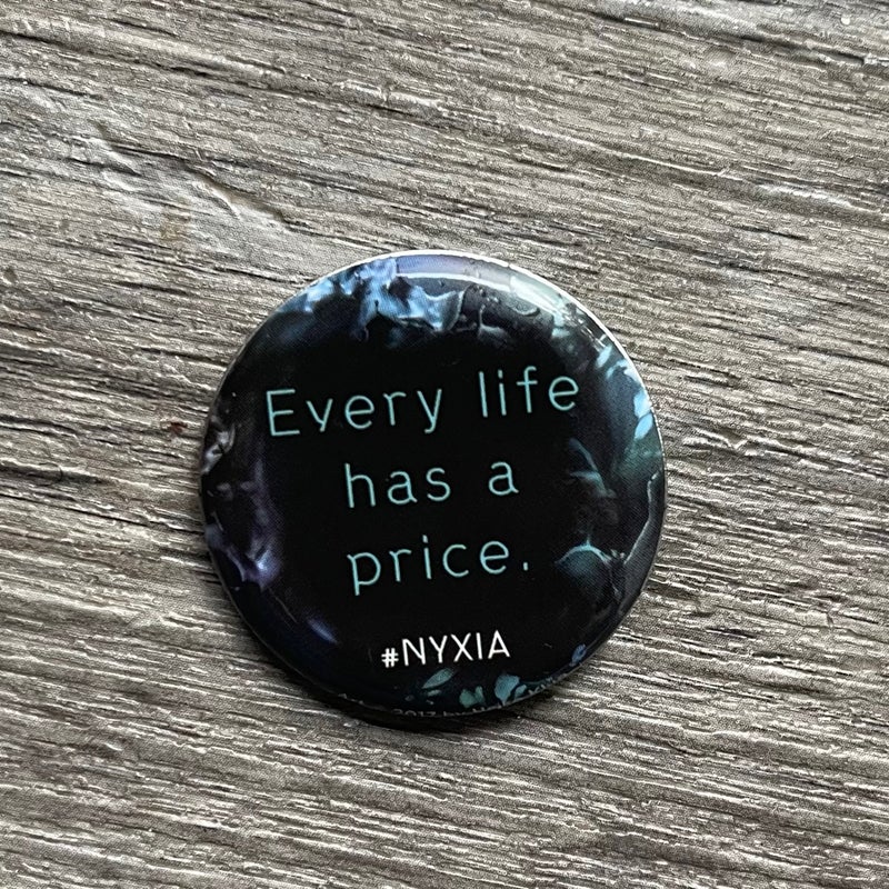Every Life Has A Price Nyxia By Scott Reintgen Pin from BookCon