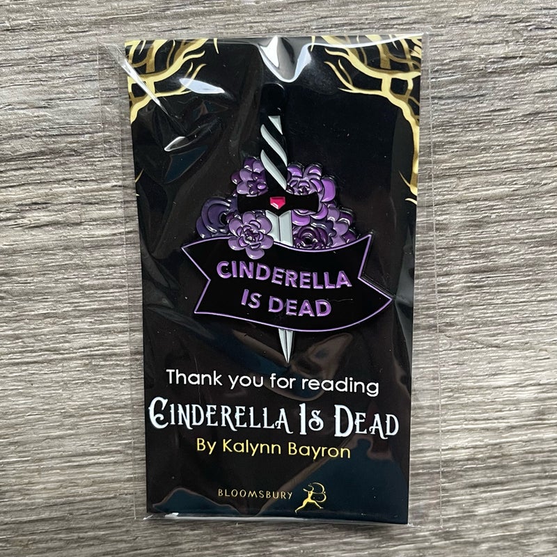 Cinderella Is Dead by Kalynn Bayron Preorder Enamel Pin