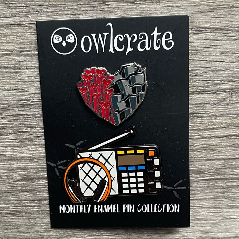 Dawn of A New World Owlcrate Exclusive Monthly Enamel Pin