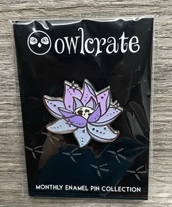 Written In the Stars Owlcrate Exclusive Monthly Enamel Pin