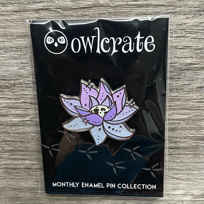 Written In the Stars Owlcrate Exclusive Monthly Enamel Pin