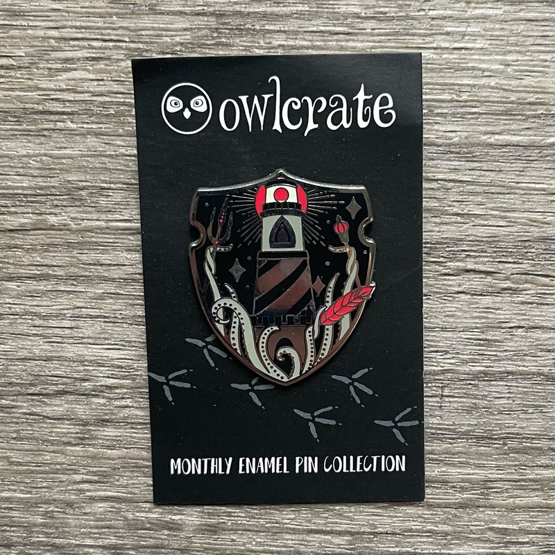 Storms and Seas Owlcrate Exclusive Limited Edition Monthly Enamel Pin