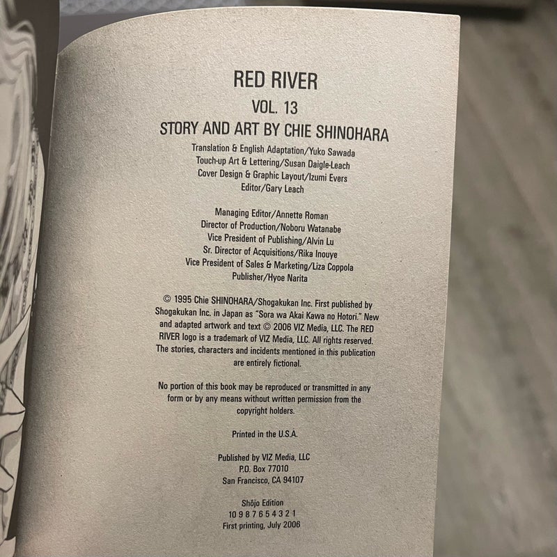 Red River, Vol. 13