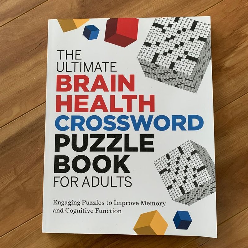 The Ultimate Brain Health Crossword Puzzle Book for Adults by Rockridge