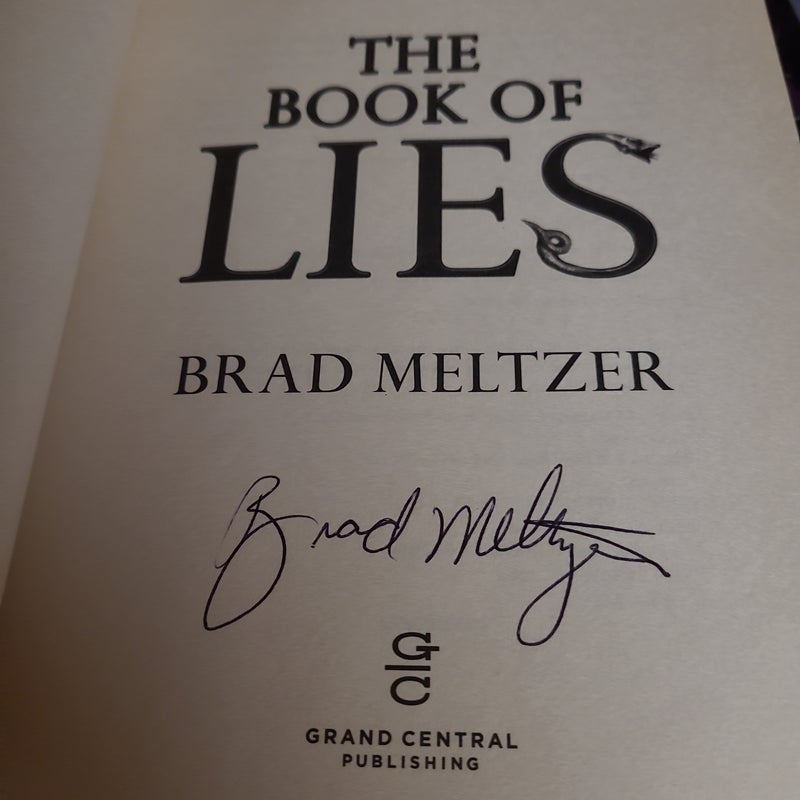 The Book of Lies *Autographed*