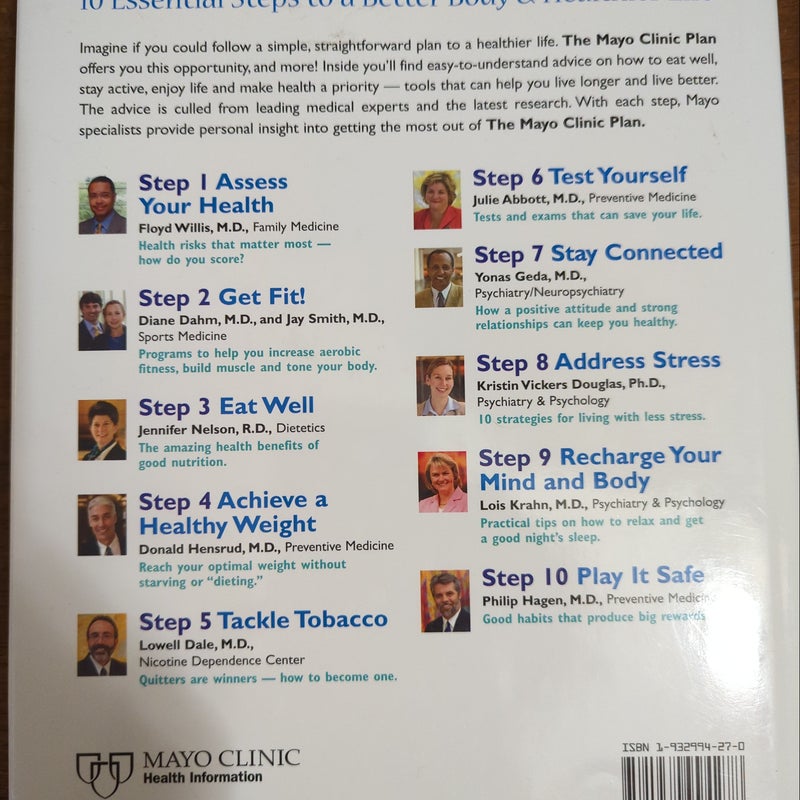 The Mayo Clinic Plan