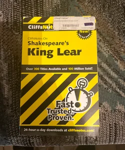 CliffsNotes on Shakespeare's King Lear
