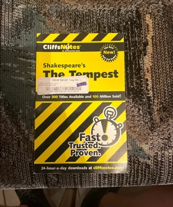 CliffsNotes on Shakespeare's the Tempest