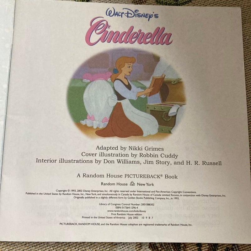 Walt Disney’s Cinderella 