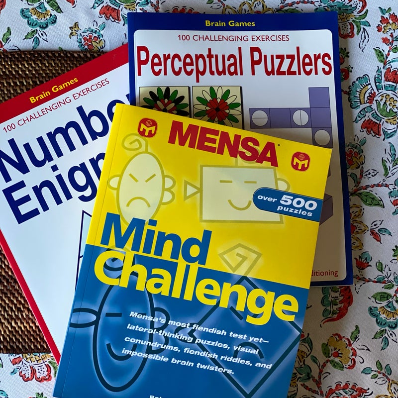 Assorted Puzzle Books