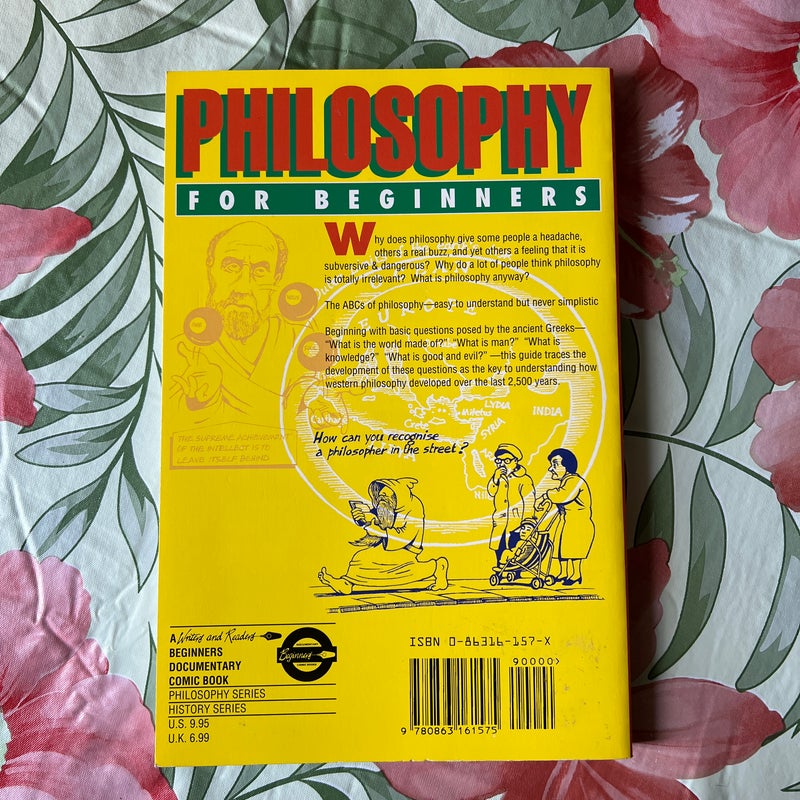 Philosophy for Beginners by Richard Osborne, Paperback | Pangobooks