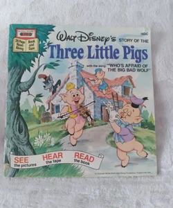Walt Disney TheThree Little Pigs without Cassette Tape 