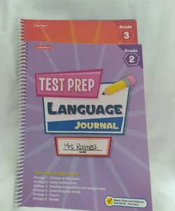 Lakeshore Test Prep Language Journals for 2nd and 3rd Grade 