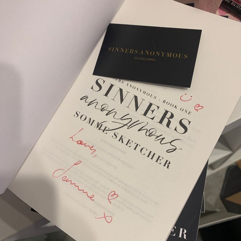 SIGNED Sinners Anonymous