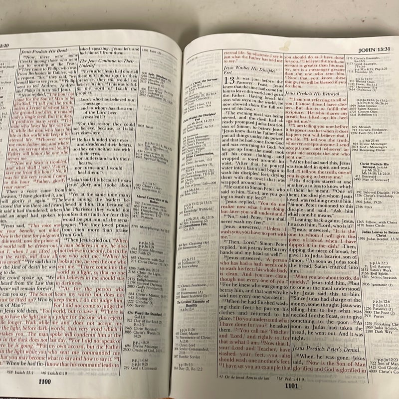 Thompson chain reference Bible