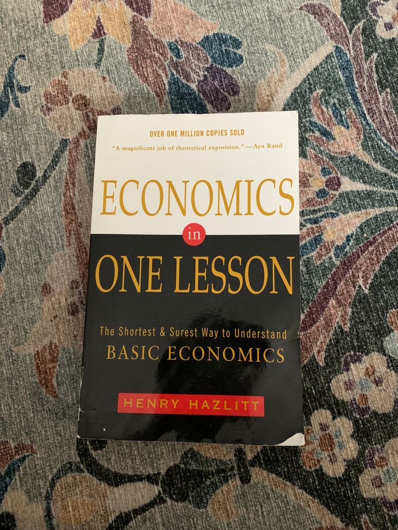 Economics in One Lesson