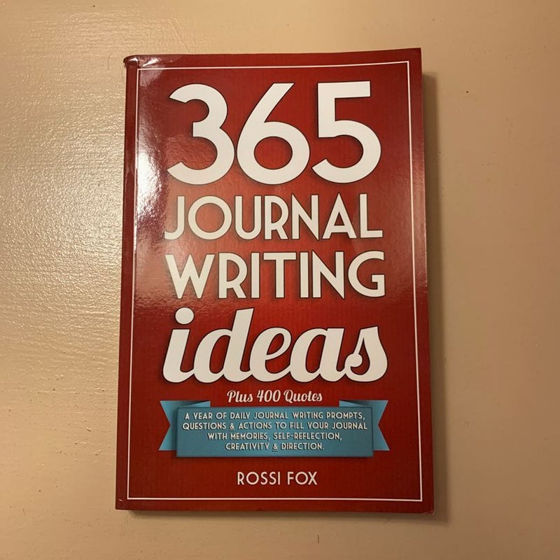 365 Journal Writing Ideas