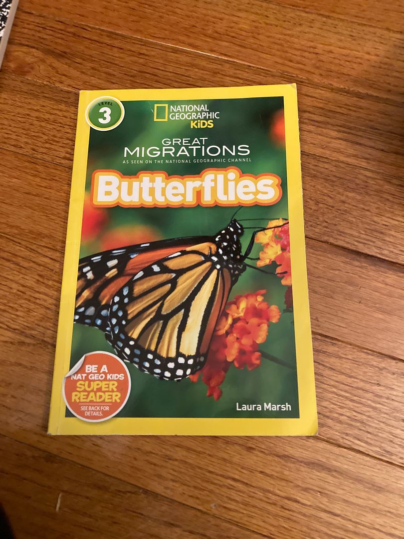 National Geographic Readers: Great Migrations Butterflies