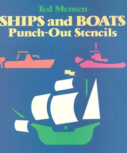 Vintage Ships and Boats Punch-Out Stencils