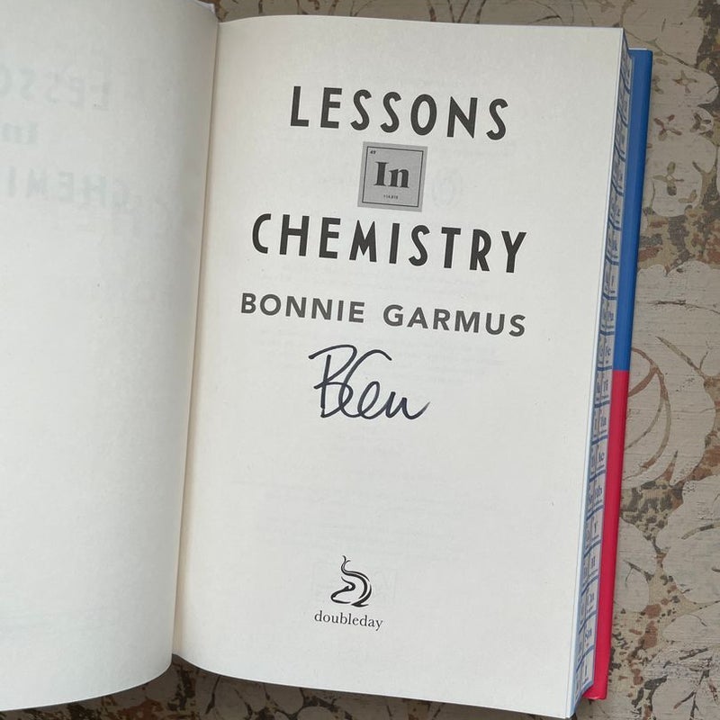 Lessons in Chemistry *signed w/ sprayed edges*