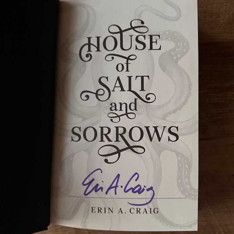 House Of Salt And Sorrows Owlcrate special edition 