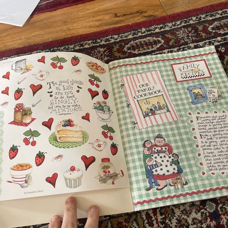 Gooseberry Patch Cook book memory album