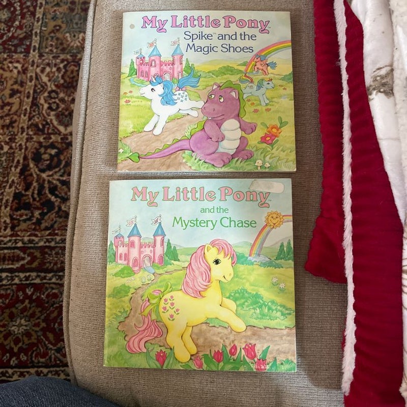 Vintage My Little Pony Books (2) 