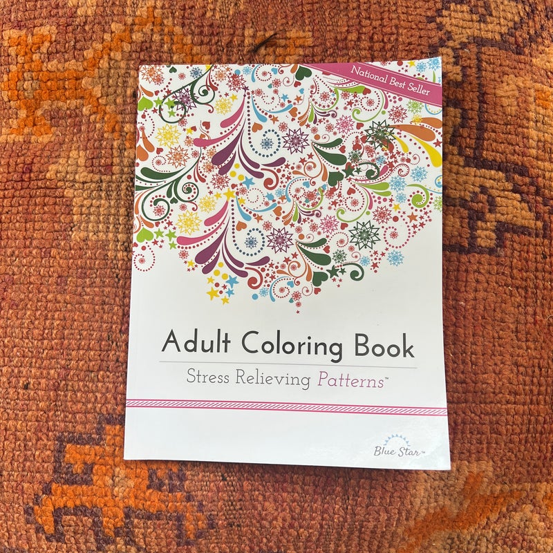 Star Coloring Book : A Stress Relief Adult Coloring Book