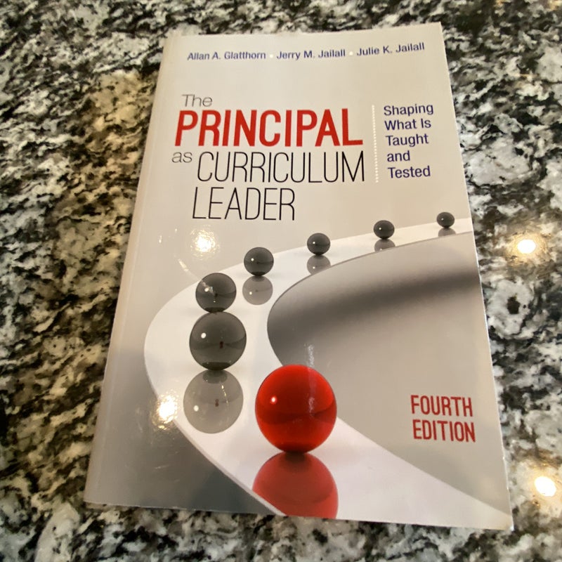 The Principal As Curriculum Leader