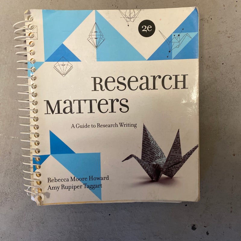 Research Matters