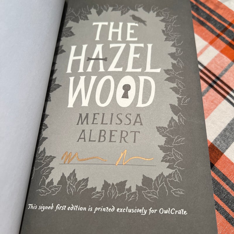 The Hazel Wood - Signed Owlcrate