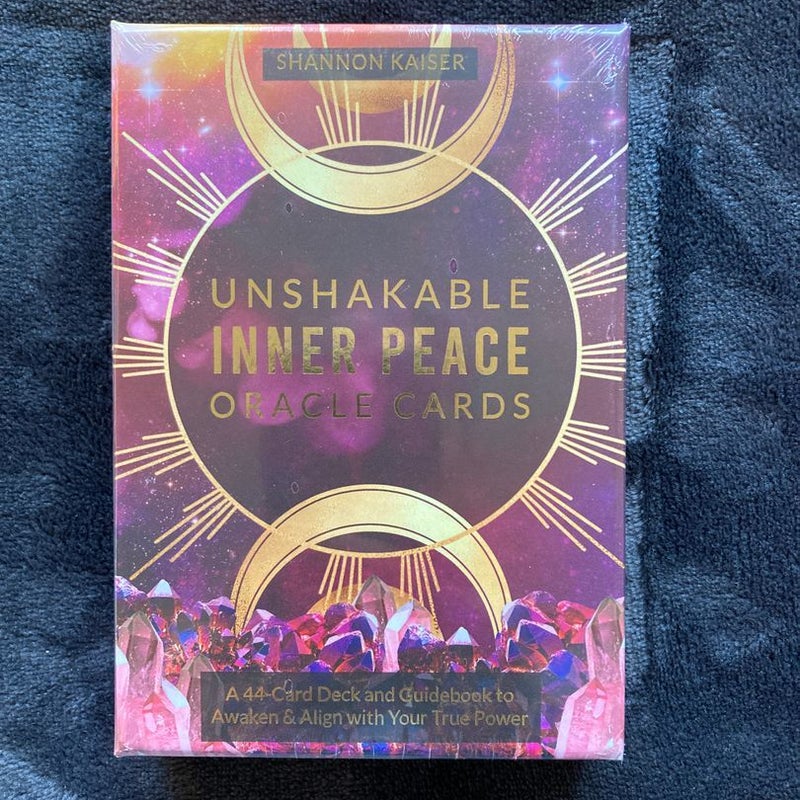 Unshakable Inner Peace Oracle Cards